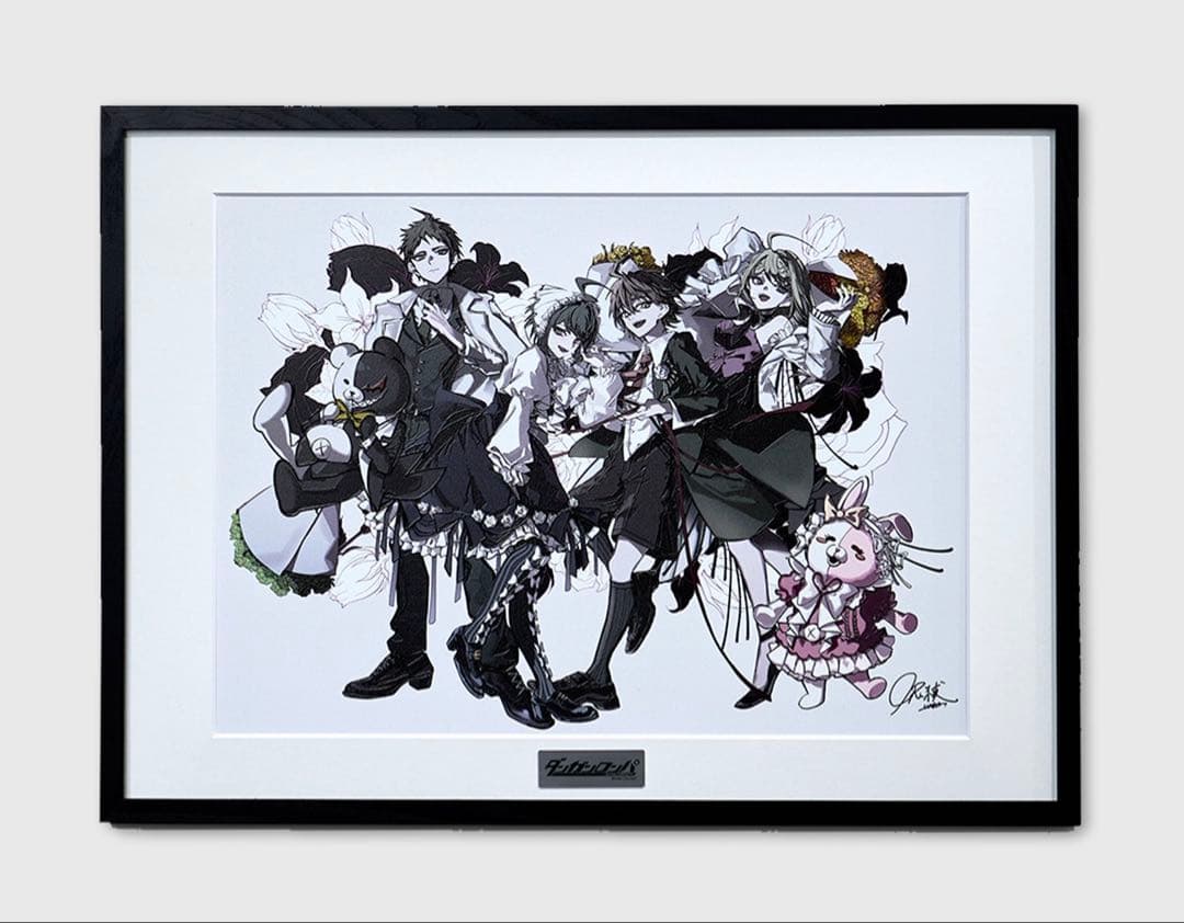ダンガンロンパ 15周年フェス 限定版 メタルキャンバスアート