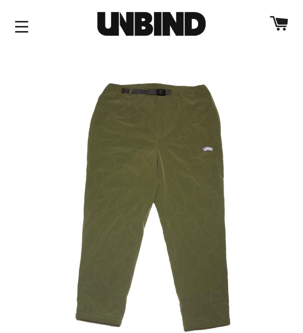 UNBIND キルティング　セットアップ　UEC QUILTED アンバインド