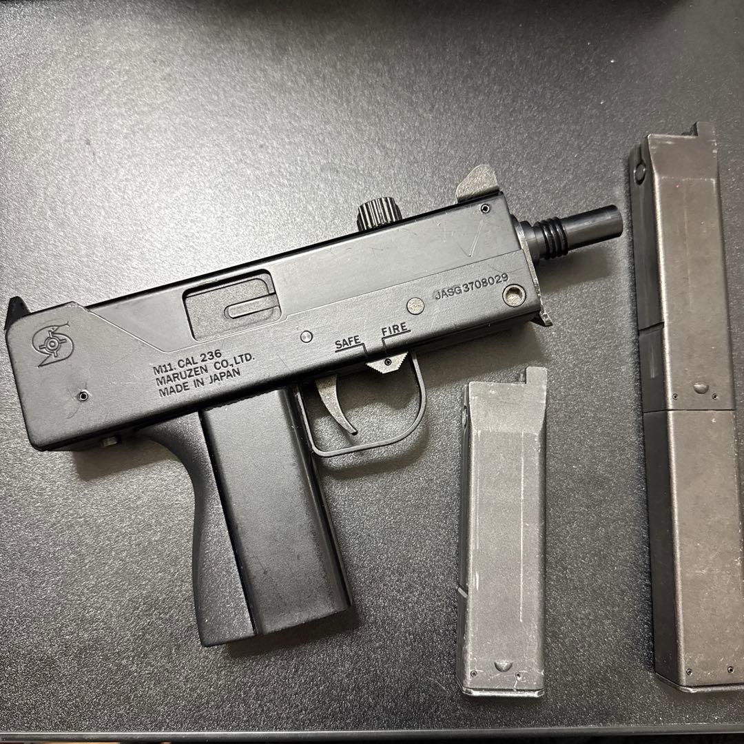 マルゼン M11イングラム ガスガン 2マガジン付き