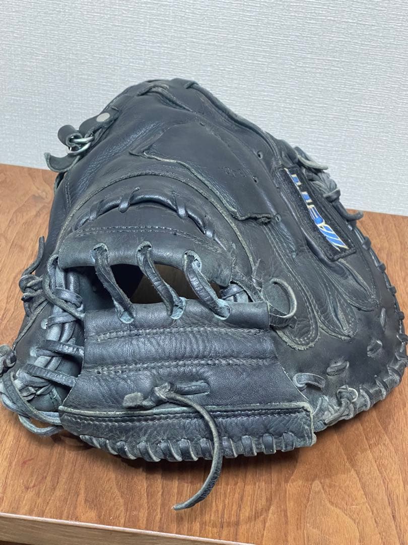 ZETT ゼット キャッチャーミット 軟式 ブラック 野球グローブ