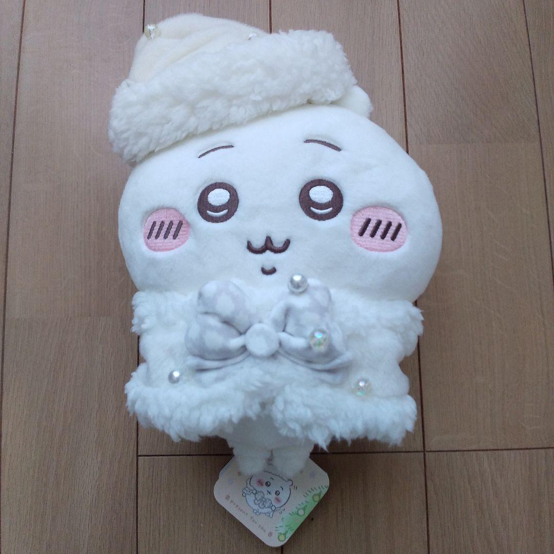 ちいかわ クリスマス プレゼントフォーユーなぬいぐるみ くじ 缶 セット