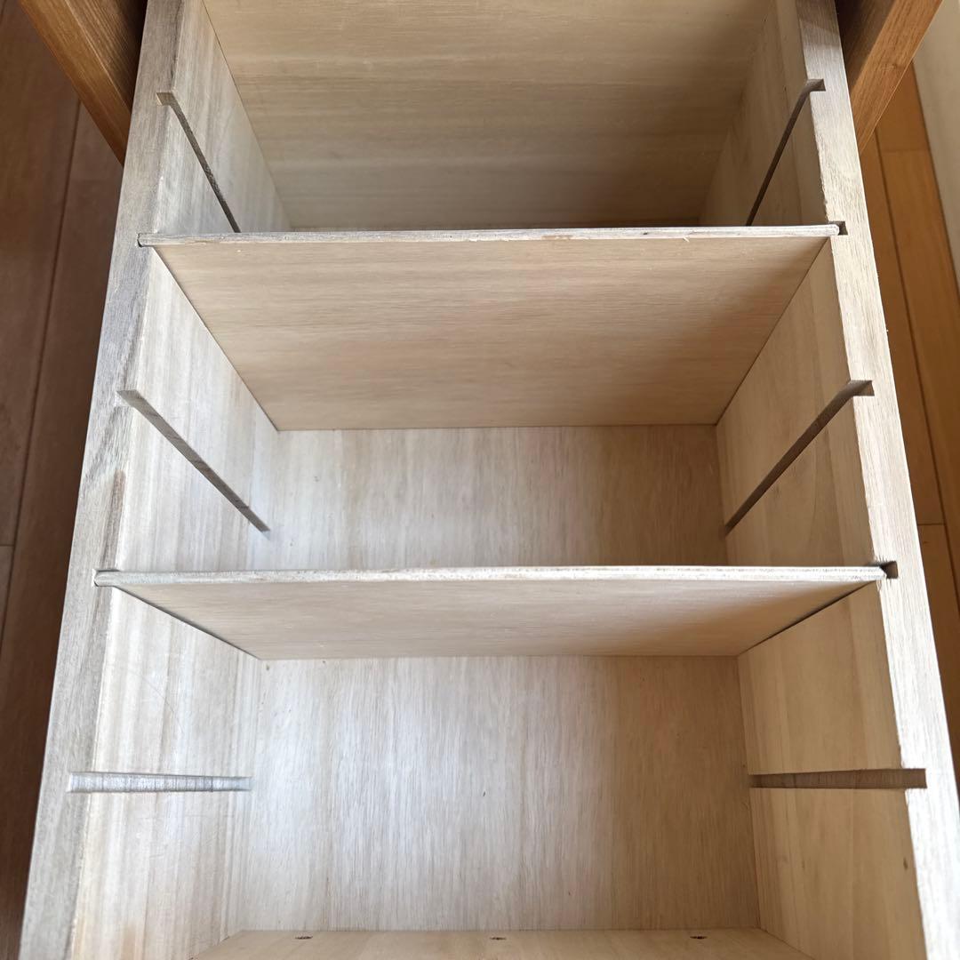 無印良品　木製デスクキャビネット