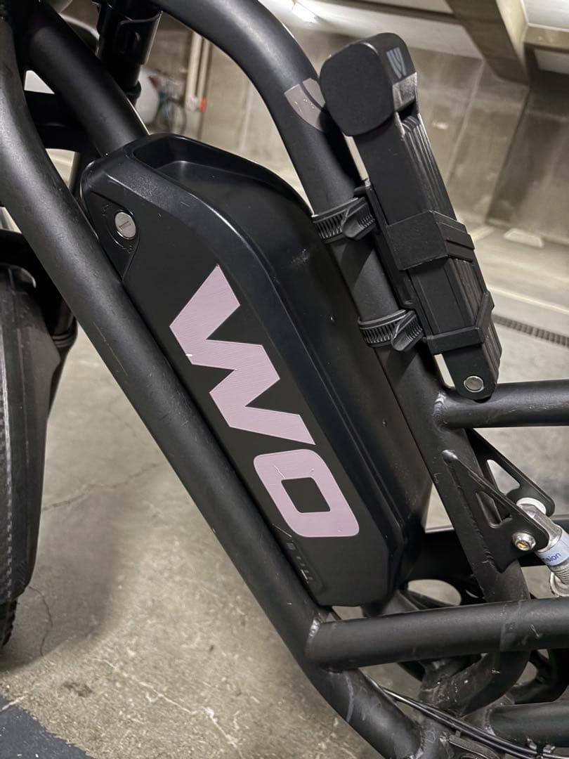 【引取限定】WO BIKES M2X 電動アシスト自転車 ブラック　MATE系