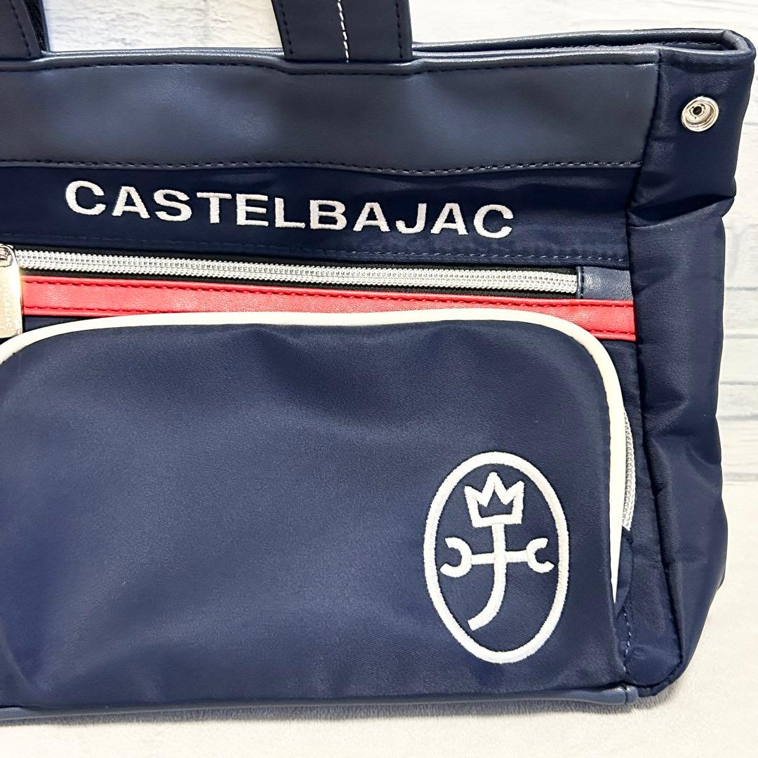 ほぼ新品 カステルバジャック ミニトートバッグ カーポーチ