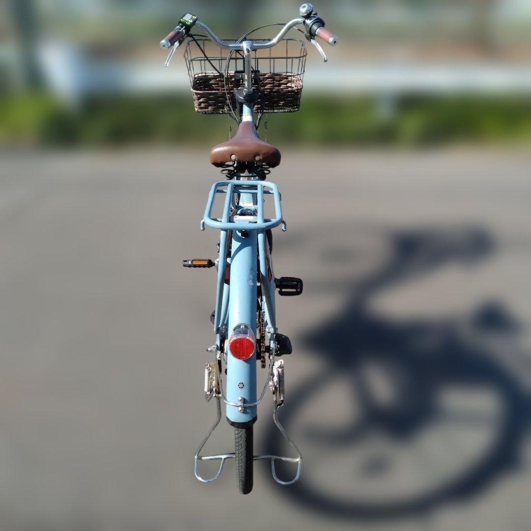 [845]送料無料 ヤマハ PAS With 電動自転車 大容量バッテリー付き！