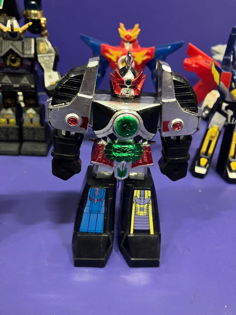 D0204）現状品　レトロ　戦隊ヒーロー　勇者ロボ まとめ売り