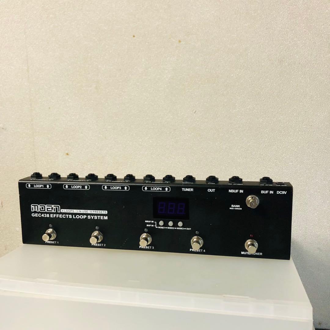 G68ジャンク品！Moen ギター エフェクト スイッチャー