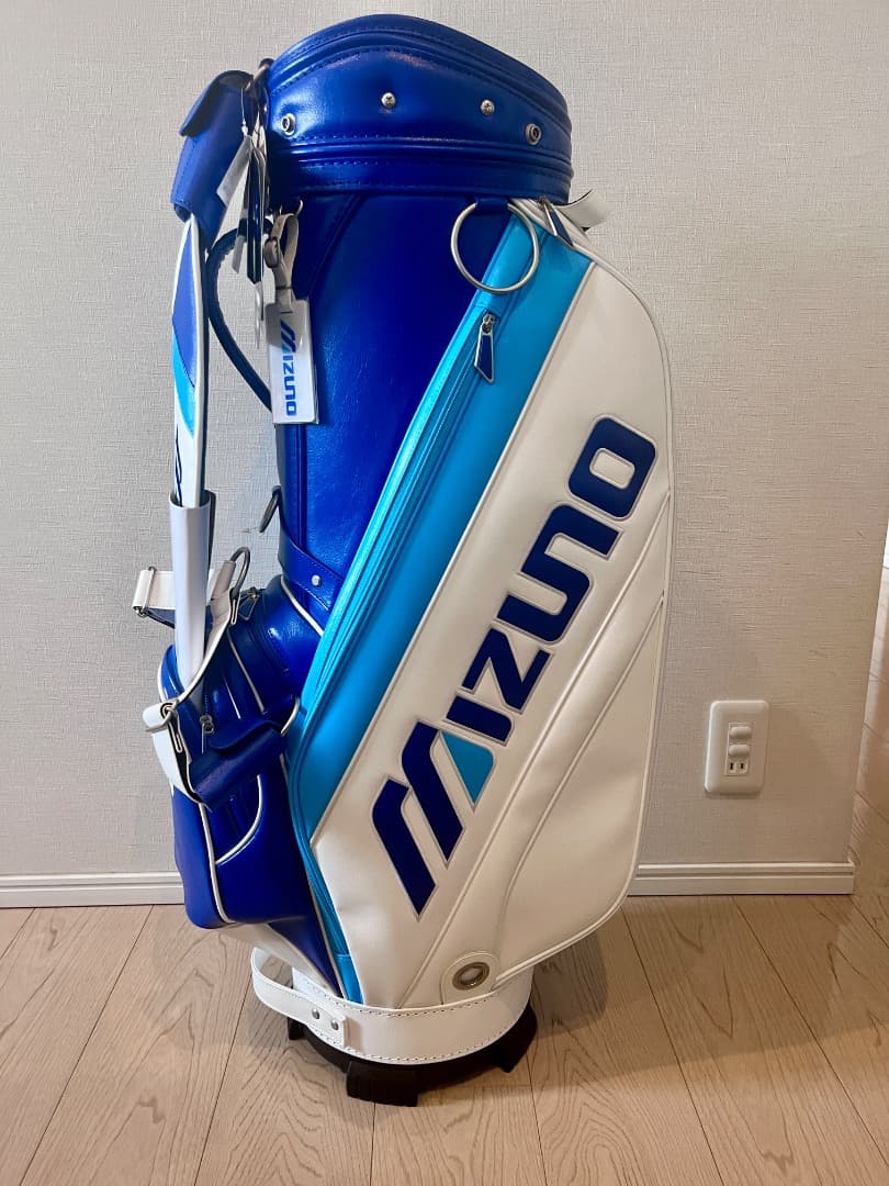 ミズノMizuno キャディバッグ 5LG26150F 青白