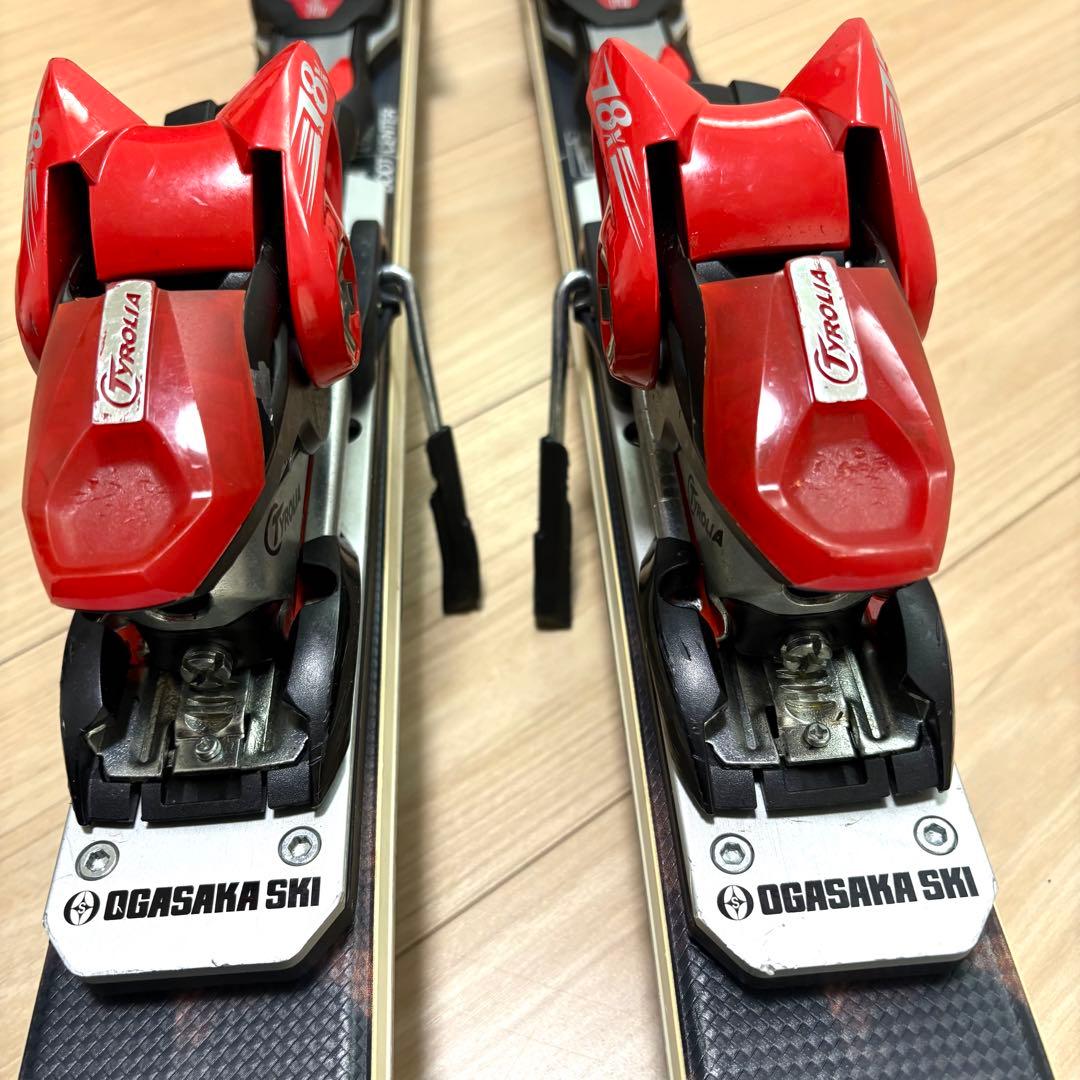 OGASAKA TC-SR スキー板180cm 大回りモデル ビンディング付き