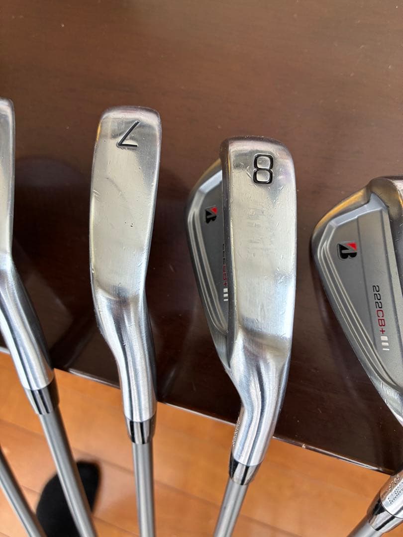 【限定値下げ】ブリヂストン 222CB+ 5-P,56° ７本純正特注シャフト