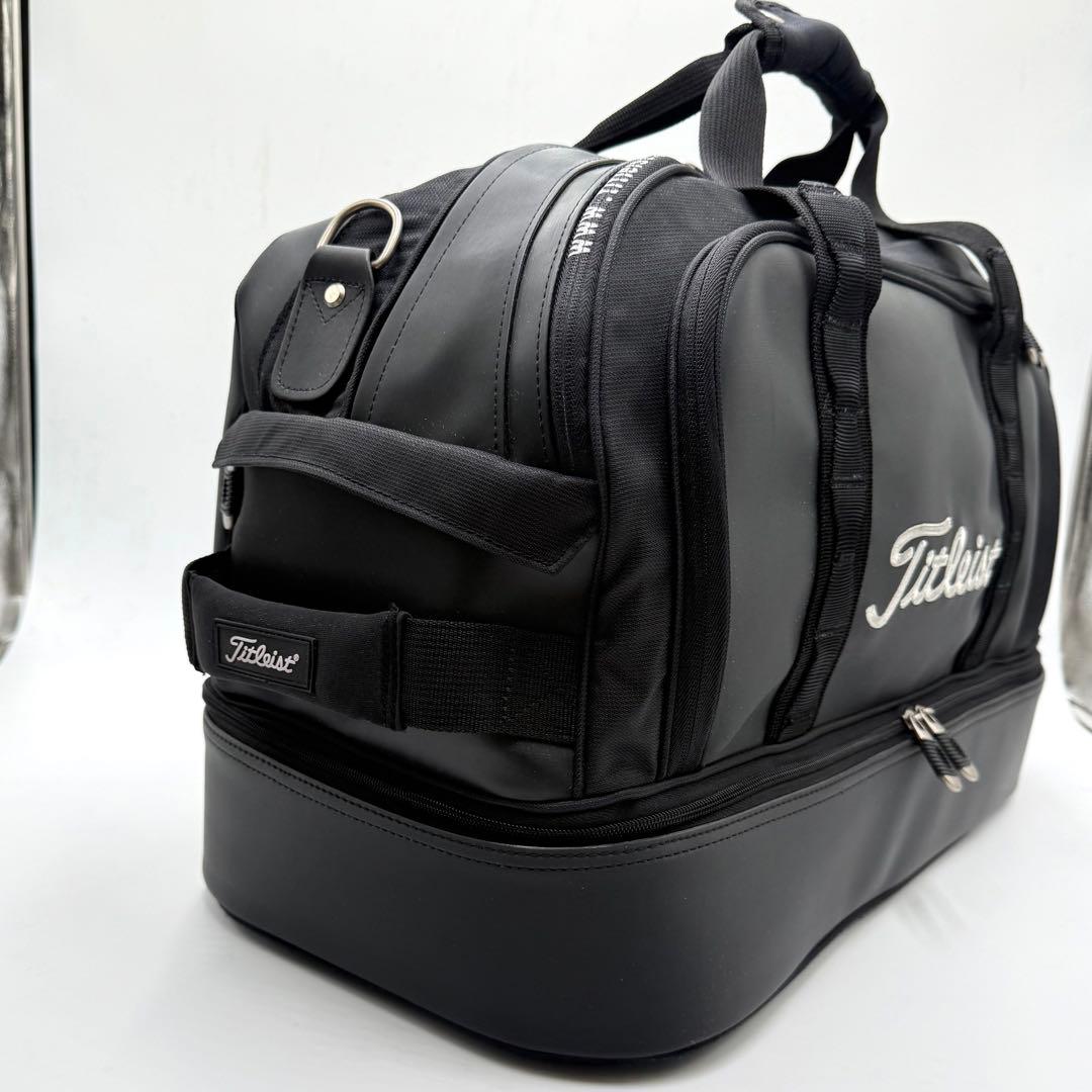 Titleist×タイトリスト 二層式2WAY ゴルフ ショルダーボストンバック