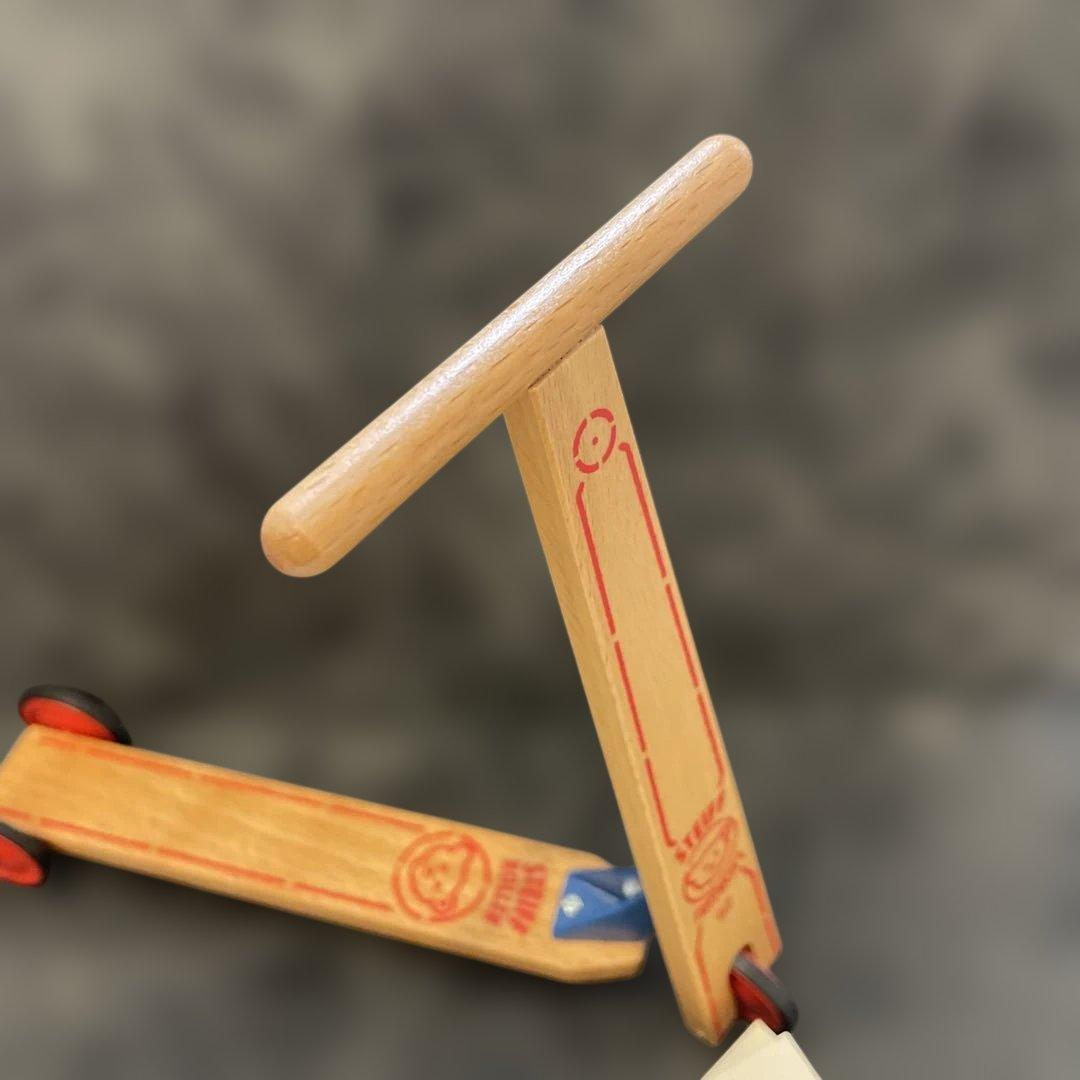 新品　シュタイフ Steiff テディベア Holzroller スクーター限定