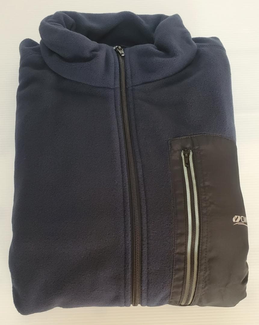 釣具 オーナー フリース ジャケット トレーナー ネイビー Lサイズ 非売品