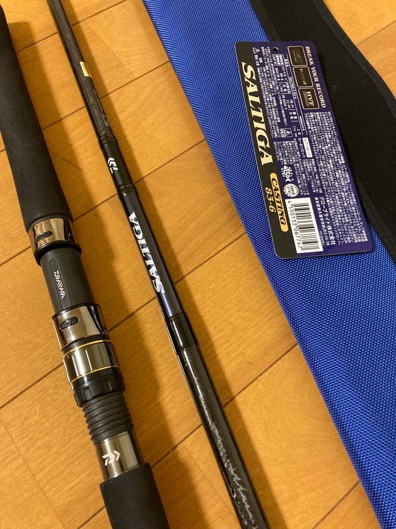 美品 ダイワ ソルティガ C83-6 SALTIGA キャスティングロッド