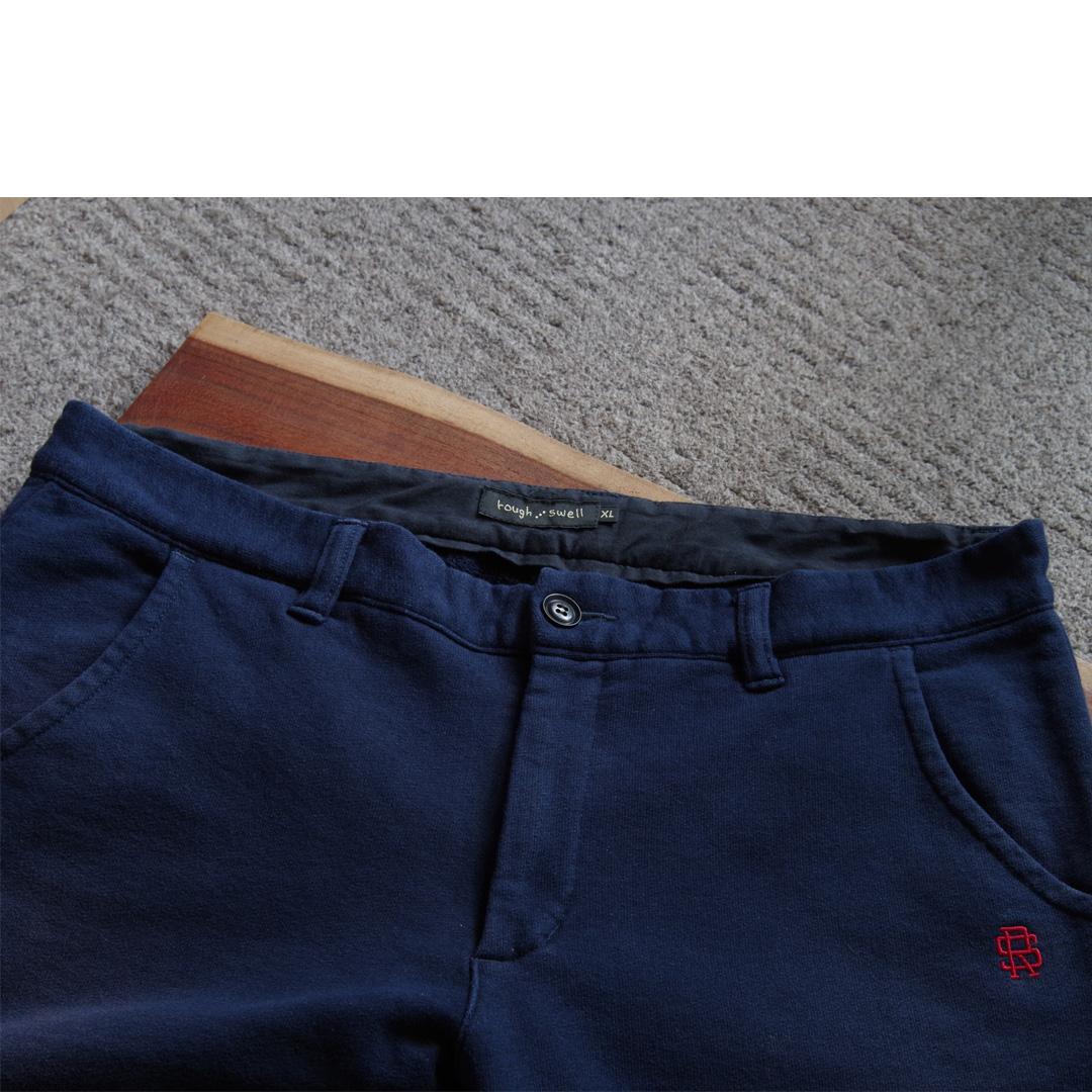 rough&swell ラフアンドスウェル スウェットパンツ ネイビー　XL