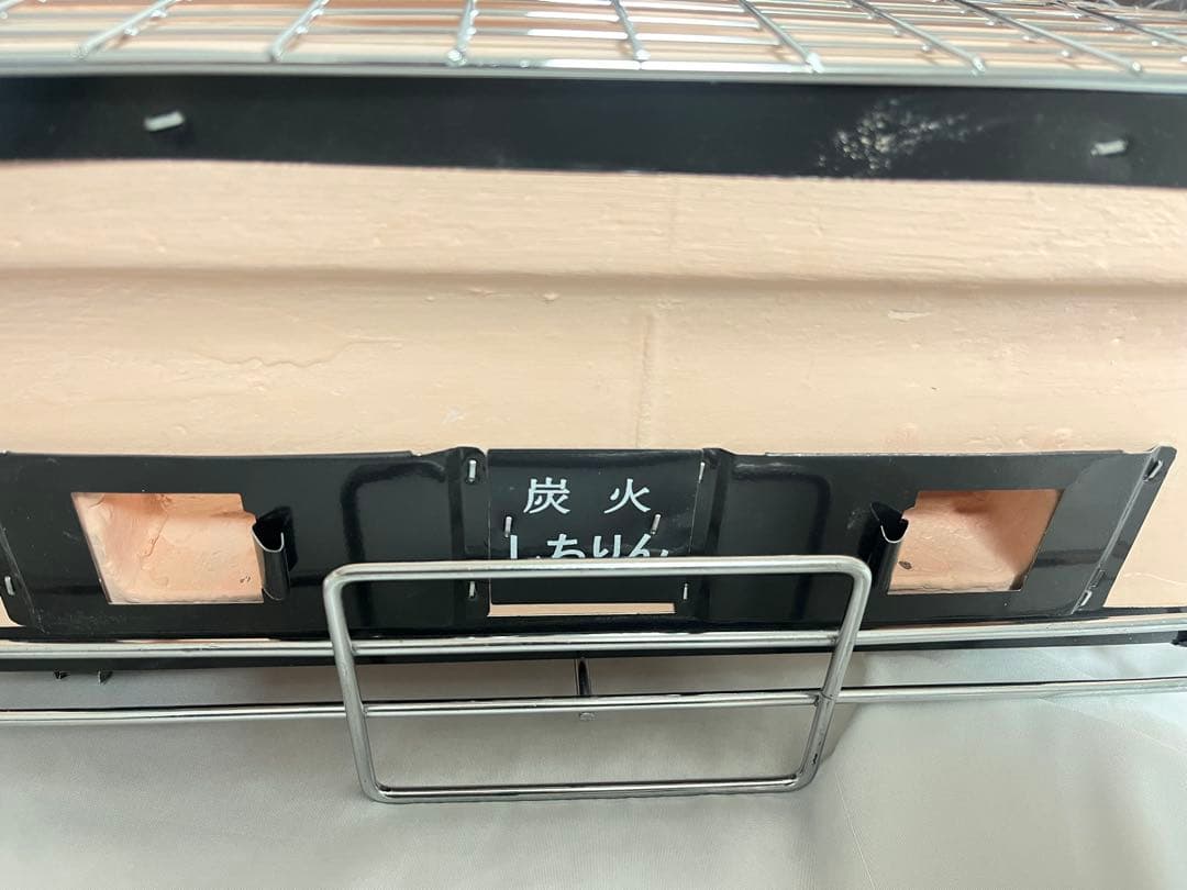 珪藻土製 七輪(しちりん)角型ワイド 新品未使用品 保管品