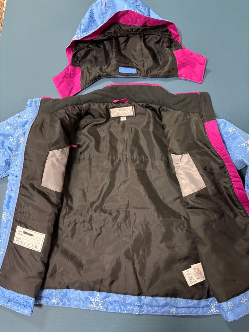 phenix 140 新品　スキーウェア　子供　フェニックス　キッズ　上下セット