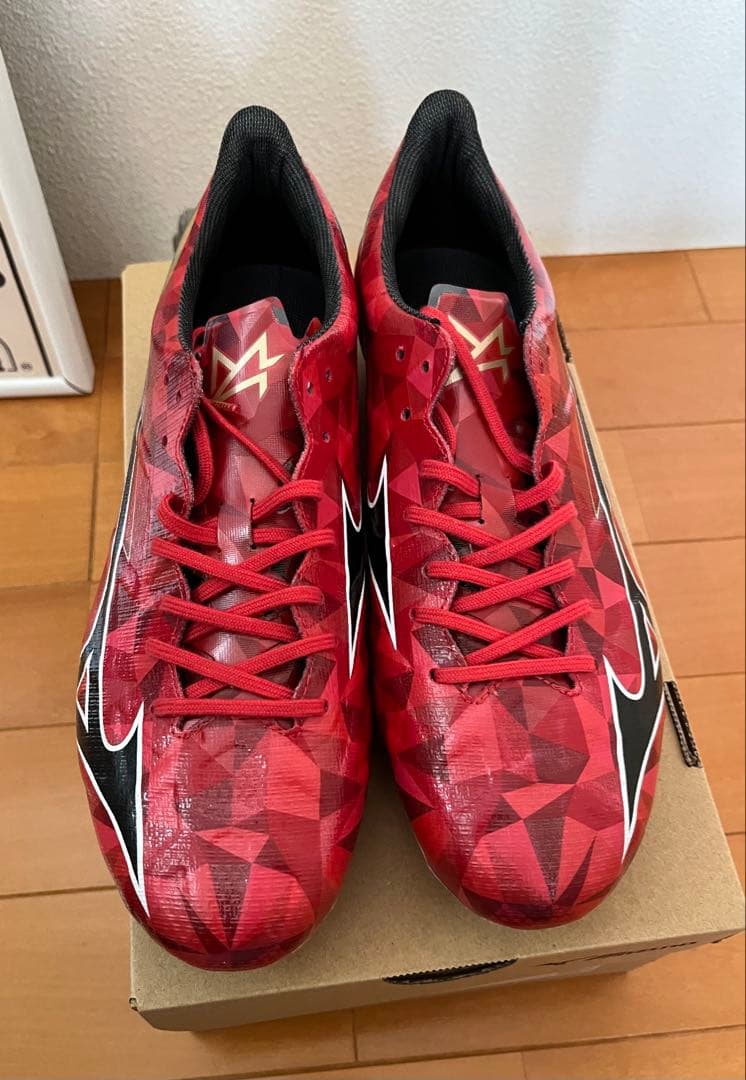 ミズノ　アルファーII エリート ルビーレッド　26.0㎝　サッカースパイク