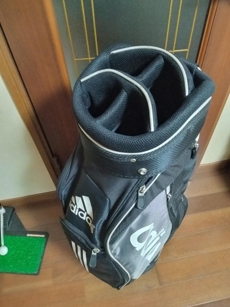 【なるさん様お値下げ依頼品】★adidas★軽量ナイロン★キャディバッグ★9型★