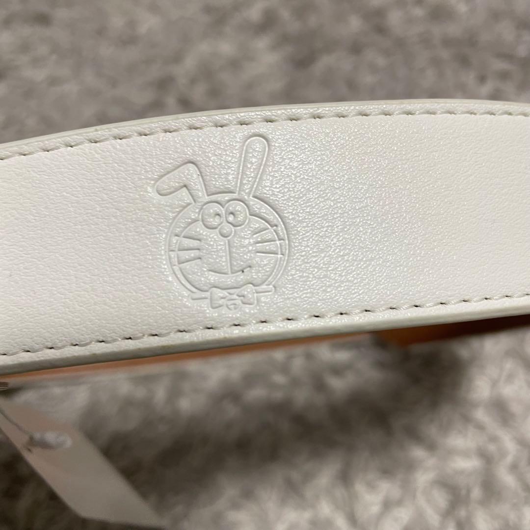新品タグ付き　JACK BUNNY ジャックバニー ベルト ドラえもん 白