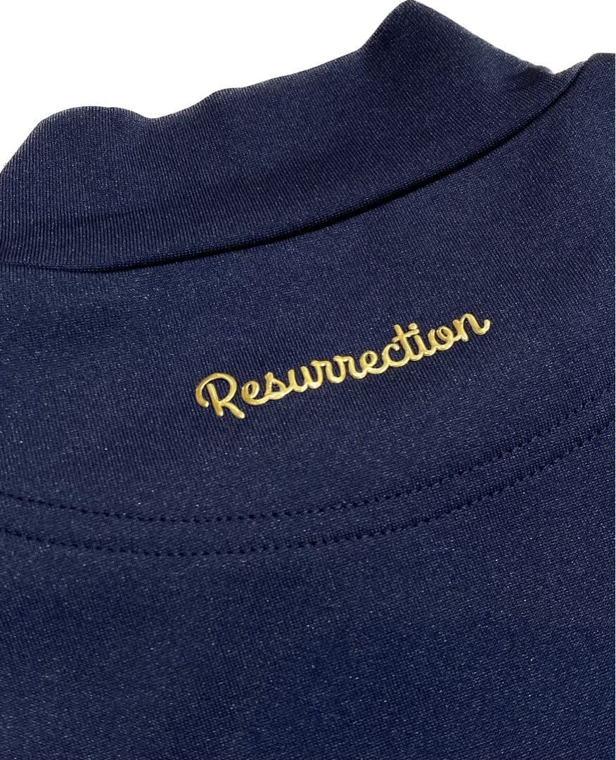 【新品】レザレクション　レディース　モックネック　ネイビー　Sサイズ