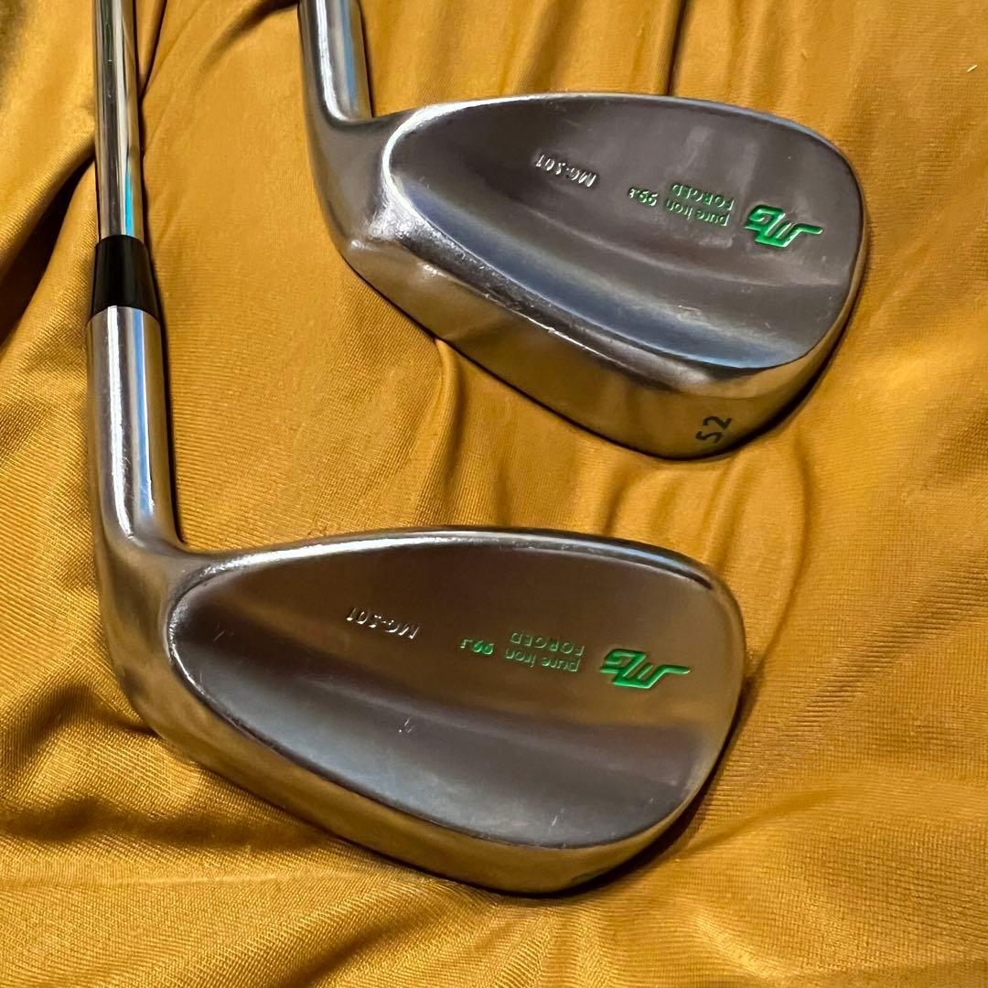 ⭐️2本セット52.58 ウェッジ　三浦技研　MG-S01 tour 純鉄99.3