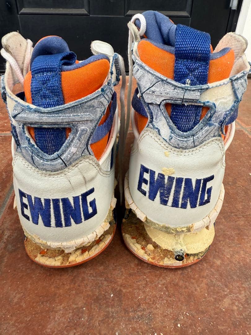 Patrick Ewing サイン入り　バスケットシューズ