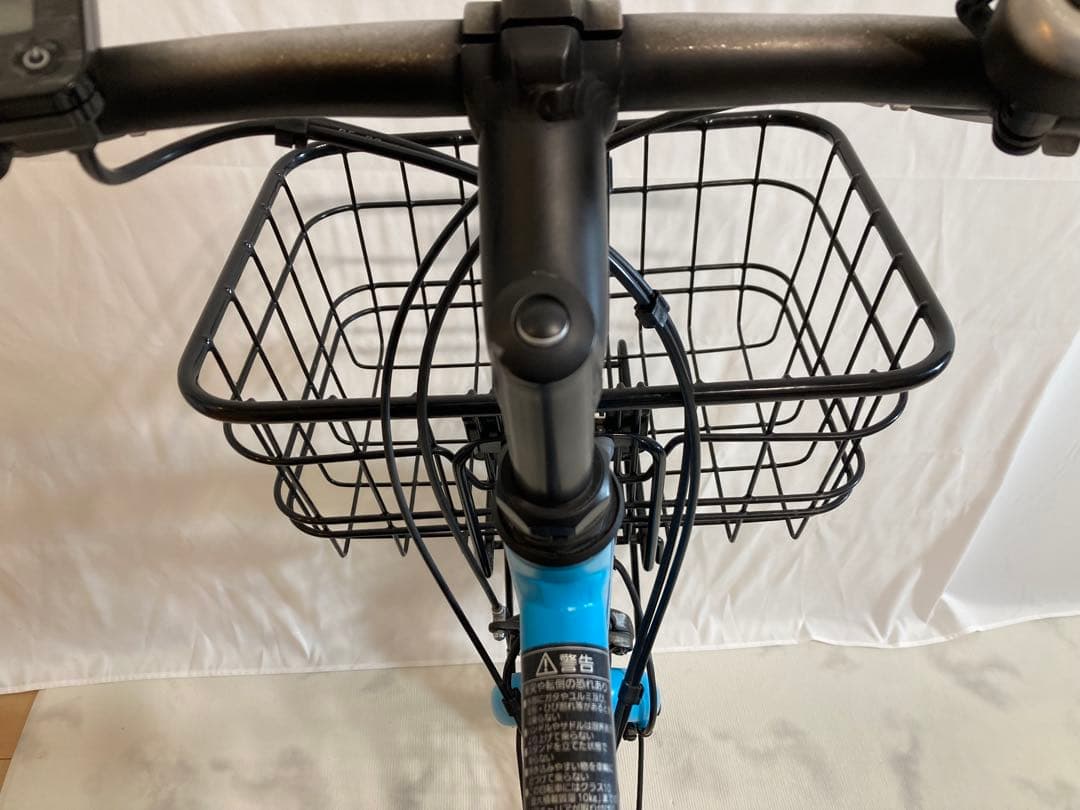 【美品】Panasonic 電動自転車 Velo-Star バッテリー良 カゴ付