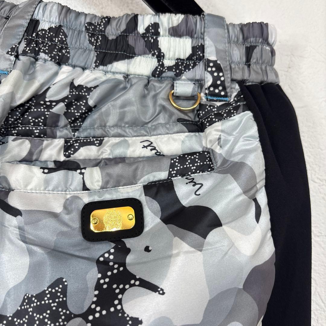 N美品　vivaheart DRESSCAMP ゴルフ　防風　中綿　パンツ