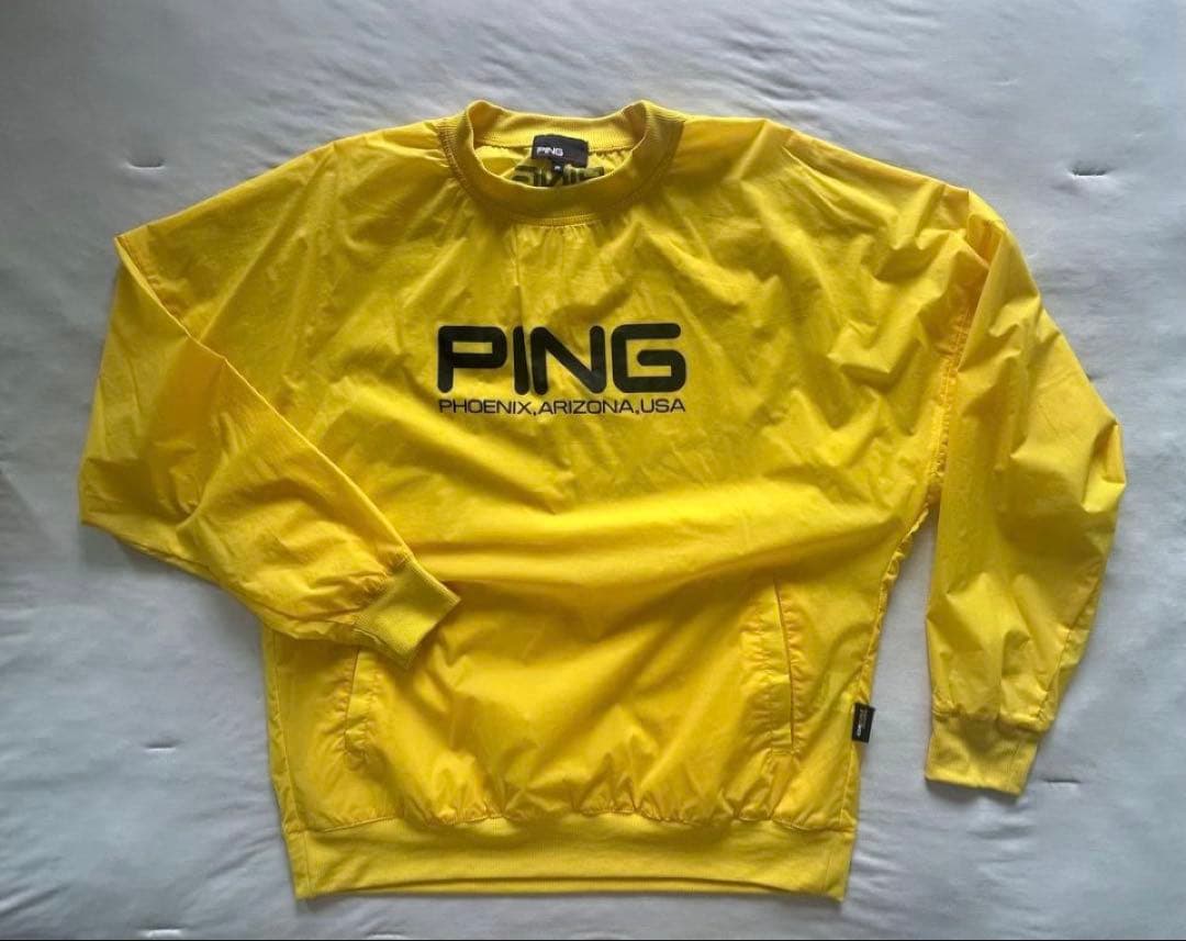 S 新品　PING ピン　ツインレイヤードアウター ブルゾン 裏起毛　レディース