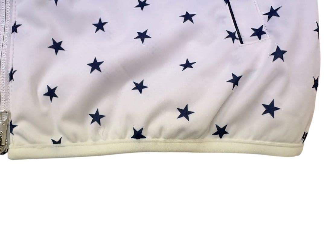 Callaway レディースジャケット M 星柄 ホワイト　タグ付き新品