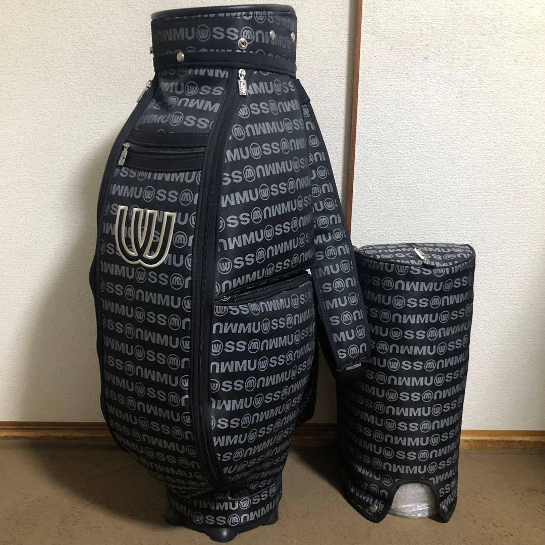 入手困難 ゴルフバッグ ウエサコゴルフ ミエコウエサコ MUスポーツ 希少 美品