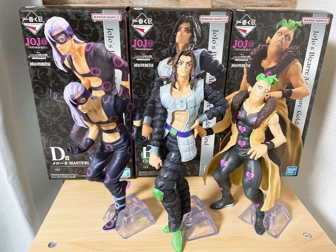 一番くじ ジョジョの奇妙な冒険 GOLDEN WIND -HITMAN TEAM