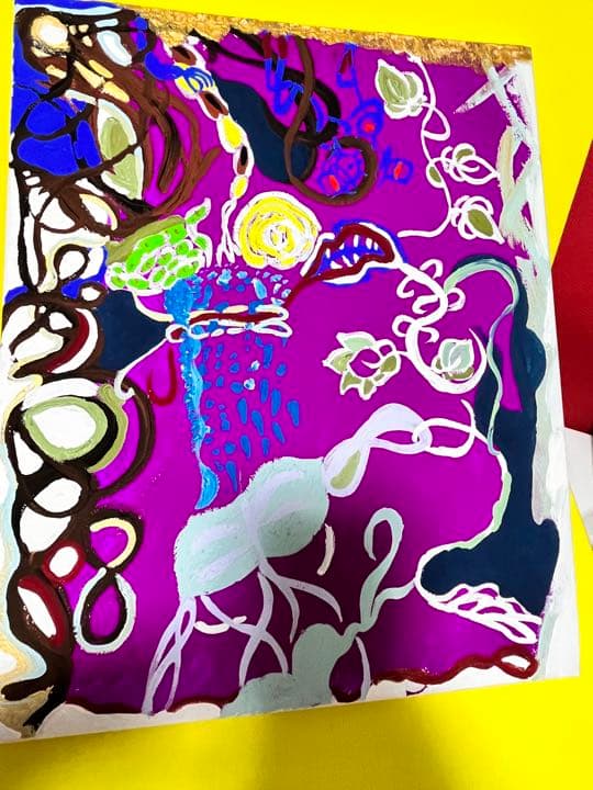 絵画　植物