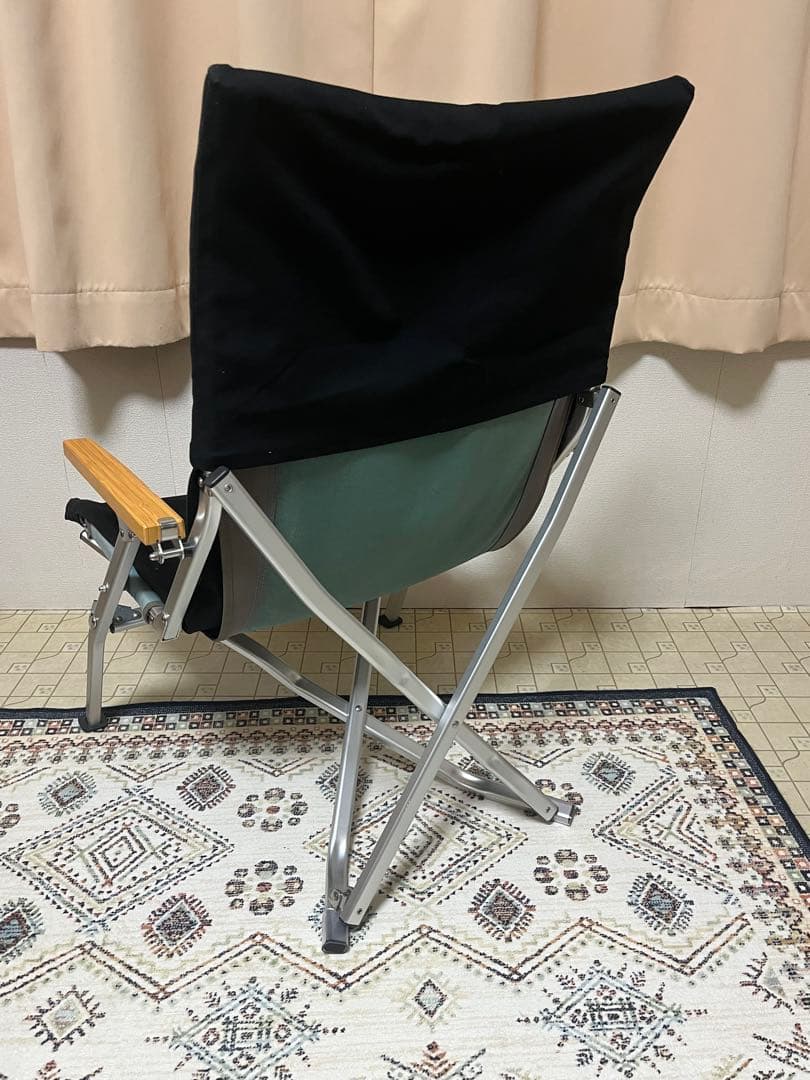 peak スノーピーク ローチェア30 ターコイズ 廃盤色カバー付き