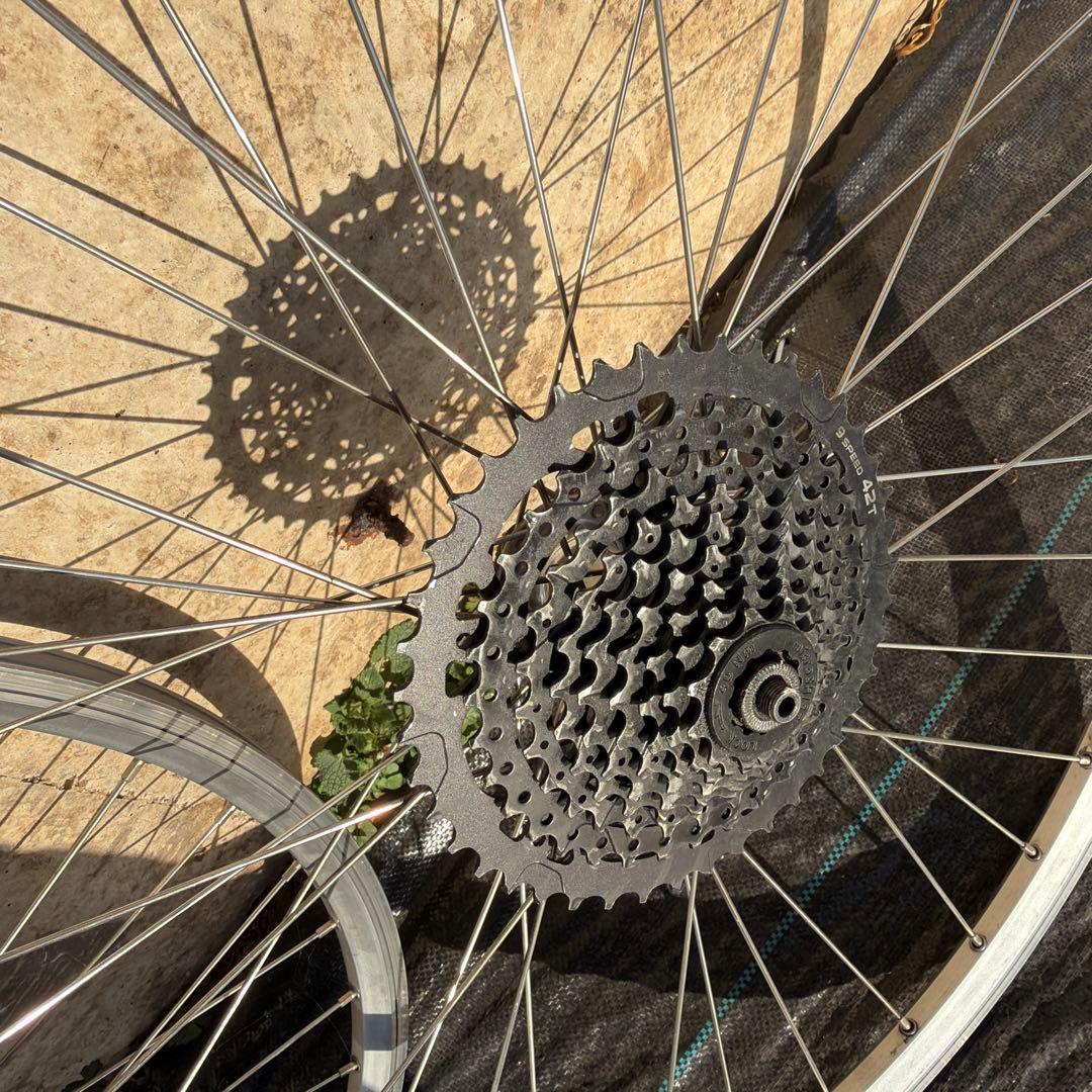 ハブダイナモ付 ホイール650B（27.5）