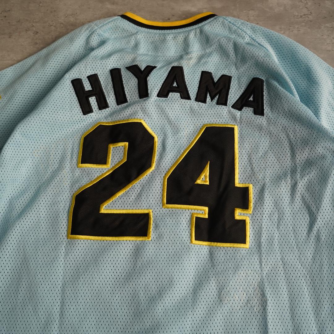 阪神タイガース　桧山進次郎　輝流ライン　ビジターユニフォーム　Mサイズ