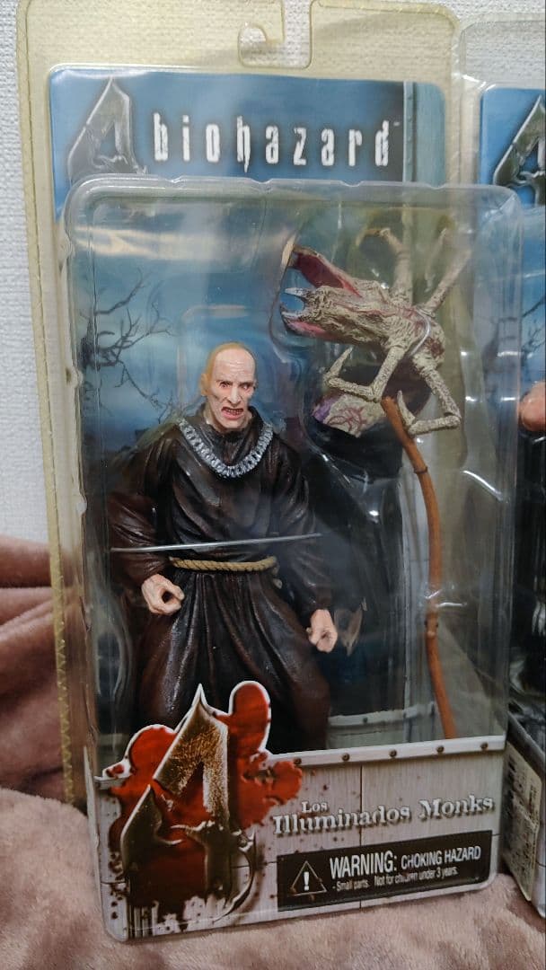 NECA社製:biohazard④Monks＆Krauser＆Chainsaw