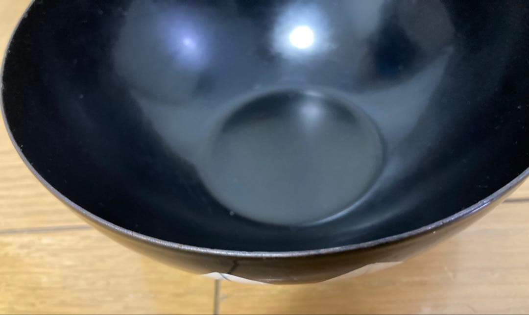 キャサリンホルム ロータス ボウル　ブラック　黒　14㎝ ヴィンテージ