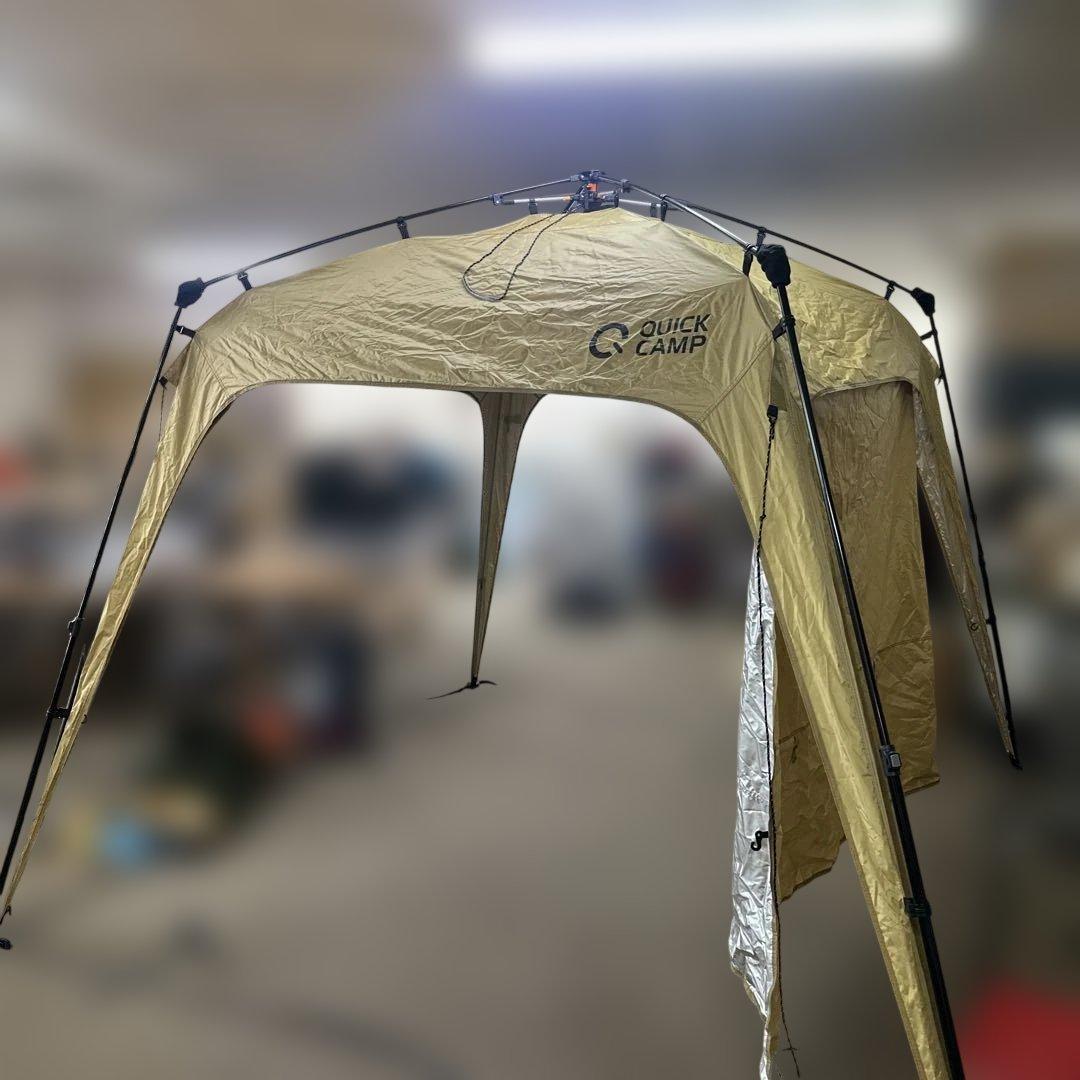 クイックキャンプ　ワンタッチタープ　2.5m
