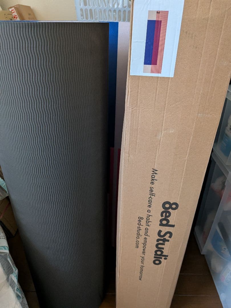 【新品・箱付き】8ed studio ヨガマット　Brooklyn　w80cm