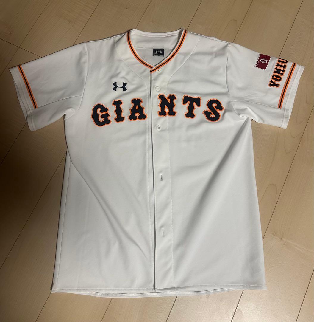 坂本勇人 ユニフォーム GIANTS 6 アンダーアーマー　サイズXL