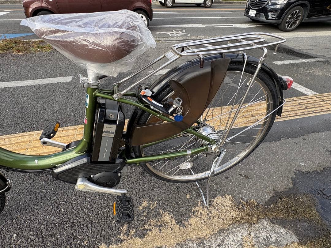 中古YAMAHA電動アシスト自転車　8.9Ah 大阪　097