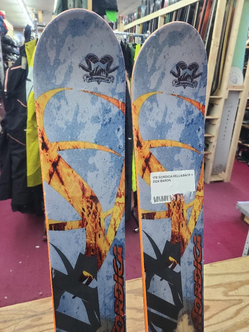 178cm NORDICA + 2024年 L Marker Baron