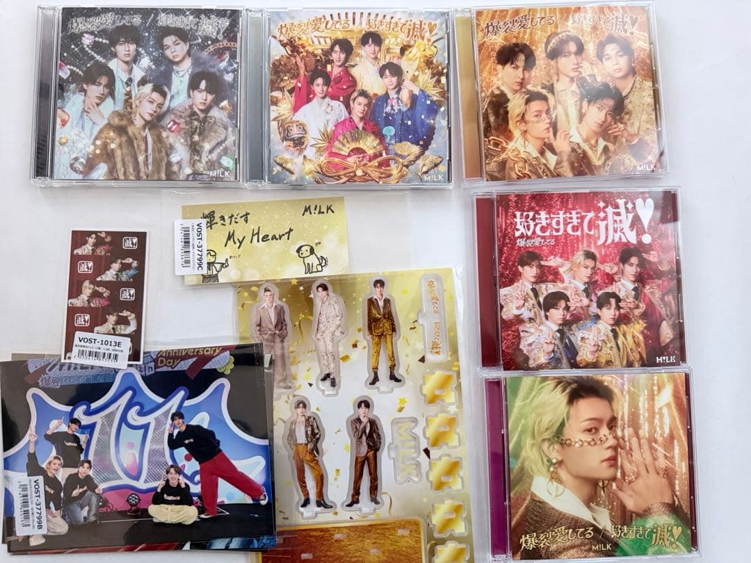 【M!LK山盛りセット】cd+トレカ+各種購入特典付き