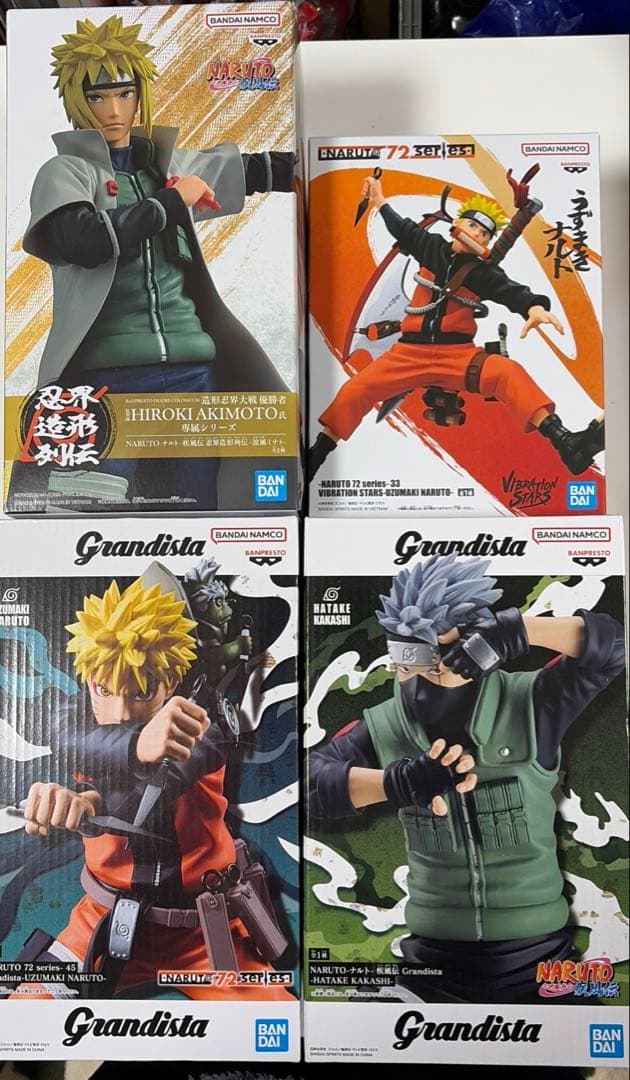 NARUTO フィギュア まとめ売り ナルト カカシ ミナト プライズ