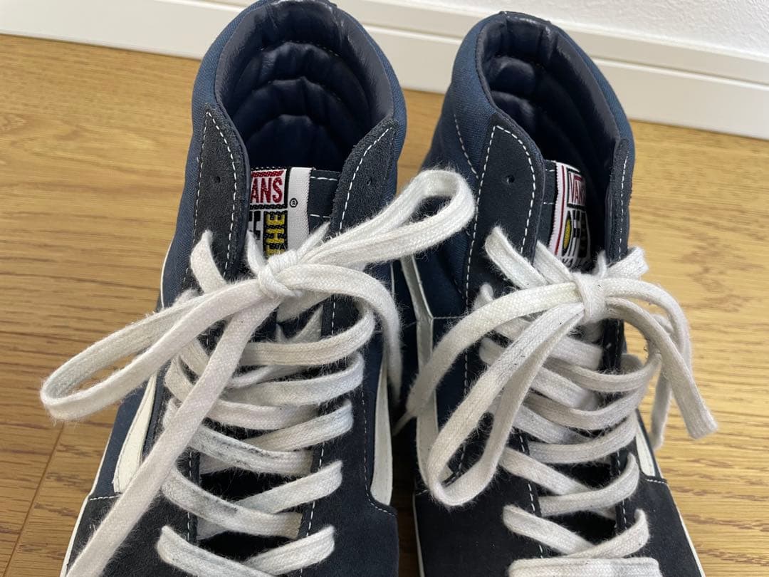 旧ロゴ Vans Sk8-Hi ネイビー US10 28cm