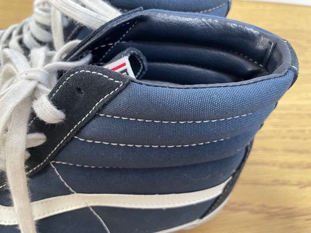 旧ロゴ Vans Sk8-Hi ネイビー US10 28cm