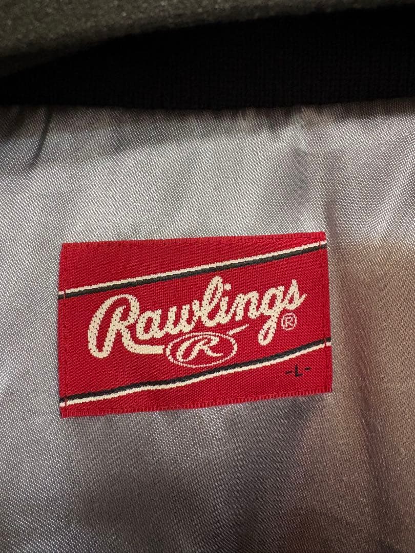 阪神タイガース虎刺繍入り黒ジャケットLサイズ