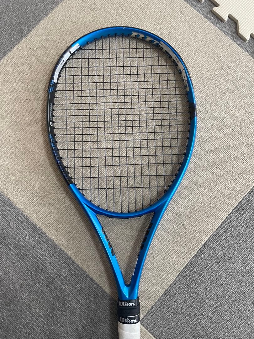 ダンロップ fx500 テニスラケット 青
